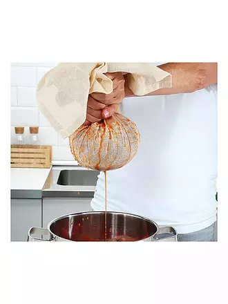 KÜCHENPROFI | Paño para colar 80x65cm algodón / natural | 